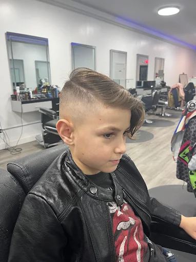Kids styled cut